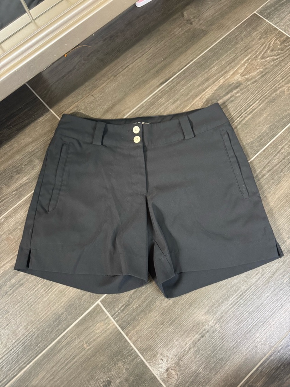 Nike Black Women's Athletic Tailored Shorts